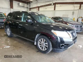 2015 Nissan Pathfinder SL with VIN 5N1AR2MM5FC714180, listed as a Copart auction lot 56580415 with 124,512 mi miles and Non repairable. Bid and sale history available at DreamBid. Image 4.