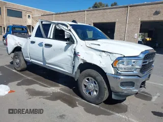 2024 Ram 2500 Tradesman with VIN 3C6UR5CL4RG223796, listed as a IAAI auction lot 41707695 with 37,056 mi miles. Bid and sale history available at carsss.com. Image 1.