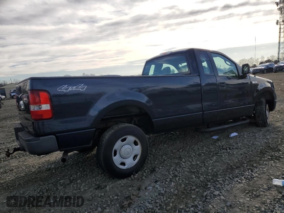 2005 Ford F-150 XL with VIN 1FTRF14W55NC03700, listed as a Copart auction lot 46025055 with 58,954 mi miles and Salvage Title. Bid and sale history available at carsss.com. Image 3.