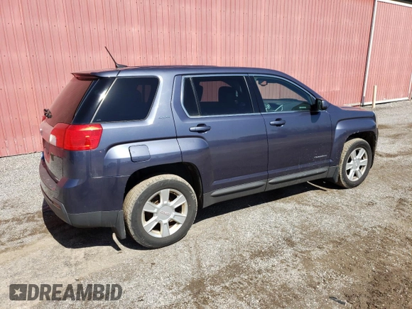 2013 GMC Terrain SLE with VIN 2GKFLREK5D6280421, listed as a Copart auction lot 51795035 with 169,119 mi miles and Clean Title. Bid and sale history available at carsss.com. Image 3.