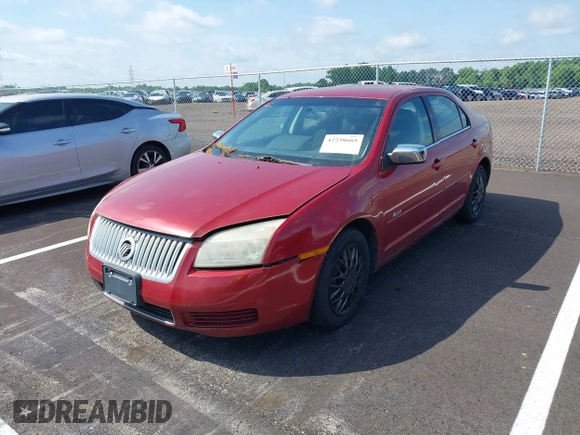 2007 Mercury Milan with VIN 3MEHM07Z67R607315, listed as a IAAI auction lot 42238665 with Not provided miles and . Bid and sale history available at DreamBid. Image 2.