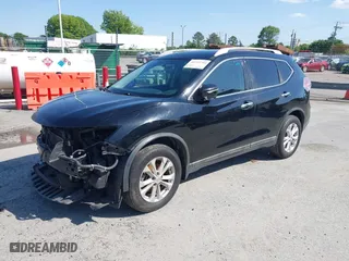 2014 Nissan Rogue SL with VIN 5N1AT2MT7EC841729, listed as a IAAI auction lot 40749704 with 107,716 mi miles. Bid and sale history available at carsss.com. Image 2.