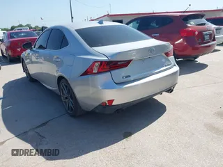 2016 Lexus IS 350 with VIN JTHCE1D25G5011412, listed as a IAAI auction lot 42013644 with 31,111 mi miles. Bid and sale history available at carsss.com. Image 3.