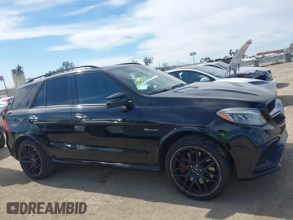 2016 Mercedes-Benz GLE 63 S AMG with VIN 4JGDA7FBXGA665133, listed as a IAAI auction lot 41634945 with 105,800 mi miles and . Bid and sale history available at DreamBid. Image 13.