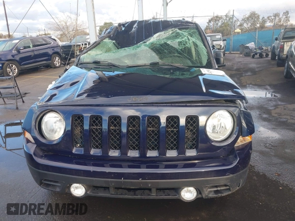 2017 Jeep Patriot 75th Anniversary with VIN 1C4NJRBB4HD110334, listed as a IAAI auction lot 41425693 with 88,364 mi miles and . Bid and sale history available at carsss.com. Image 12.