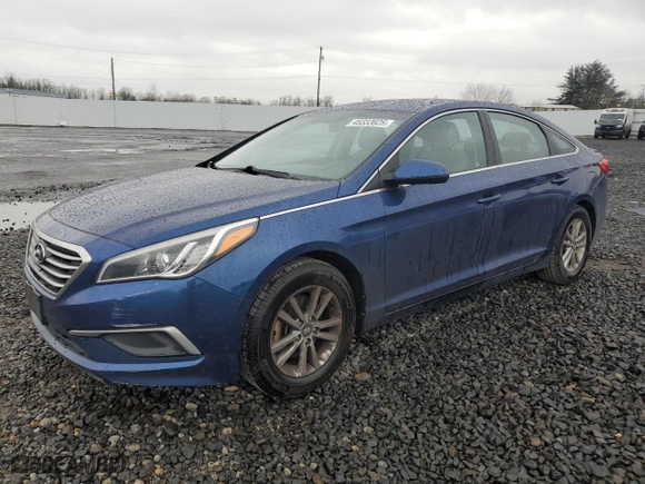 2017 Hyundai Sonata 2.4L with VIN 5NPE24AF6HH456173, listed as a Copart auction lot 45333625 with 130,158 mi miles and Salvage Title. Bid and sale history available at carsss.com. Image 1.