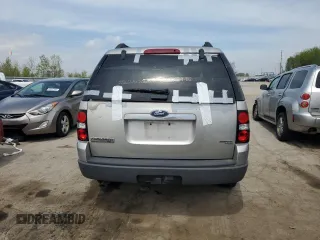 2006 Ford Explorer XLT with VIN 1FMEU73E26UB73638, listed as a Copart auction lot 54500345 with 134,034 mi miles and Clean Title. Bid and sale history available at carsss.com. Image 6.