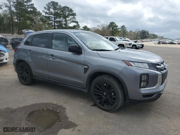 2022 Mitsubishi Outlander Sport ES with VIN JA4APUAU7NU007420, listed as a Copart auction lot 44759925 with 29,336 mi miles and Salvage Title. Bid and sale history available at carsss.com. Image 4.