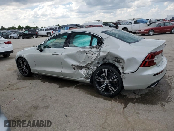 2019 Volvo S60 Inscription with VIN 7JRA22TL6KG009359, listed as a Copart auction lot 59859374 with 25,367 mi miles and Salvage Title. Bid and sale history available at carsss.com. Image 2.