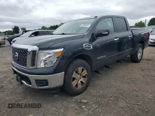 2017 Nissan Titan SV with VIN 1N6AA1EJ2HN543399, listed as a Copart auction lot 69400634 with 81,239 mi miles and Salvage Title. Bid and sale history available at DreamBid. Image 1.
