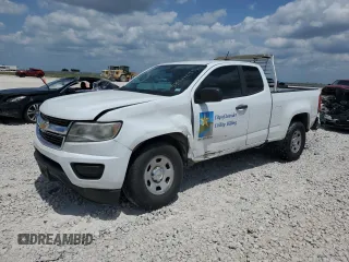 2017 Chevrolet Colorado 2WD WT with VIN 1GCHSBEA9H1178179, listed as a Copart auction lot 53949255 with 58,261 mi miles and Salvage title. Bid and sale history available at DreamBid. Image 1.