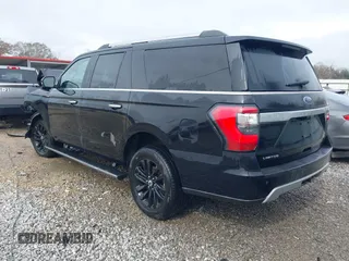 2019 Ford Expedition Max Limited z VIN 1FMJK2AT3KEA17802, wystawiony jako IAAI lot #41386086 z przebiegiem 185 541 mil mil oraz . Historia ofert i sprzedaży dostępna na DreamBid. Obrazek 3.