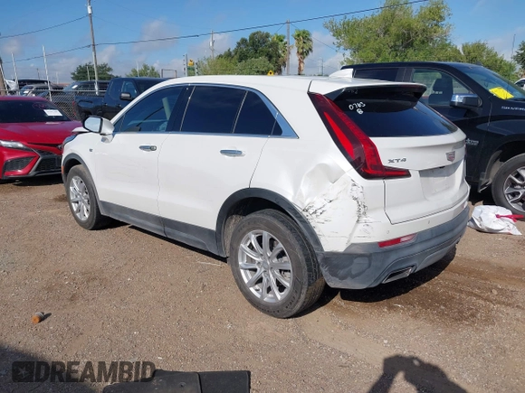 2023 Cadillac XT4 FWD Luxury with VIN 1GYAZAR41PF170763, listed as a IAAI auction lot 42585594 with 48,130 mi miles and . Bid and sale history available at DreamBid. Image 3.