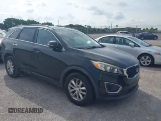 2016 Kia Sorento LX with VIN 5XYPG4A36GG086896, listed as a IAAI auction lot 41862568 with 75,277 mi miles. Bid and sale history available at carsss.com. Image 1.