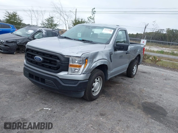 2022 Ford F-150 XL with VIN 1FTMF1CP3NKD75522, listed as a IAAI auction lot 41172250 with 42,956 mi miles. Bid and sale history available at carsss.com. Image 17.