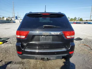 2013 Jeep Grand Cherokee Overland with VIN 1C4RJFCG2DC653207, listed as a Copart auction lot 48680885 with 276,020 mi miles and Salvage Title. Bid and sale history available at carsss.com. Image 6.