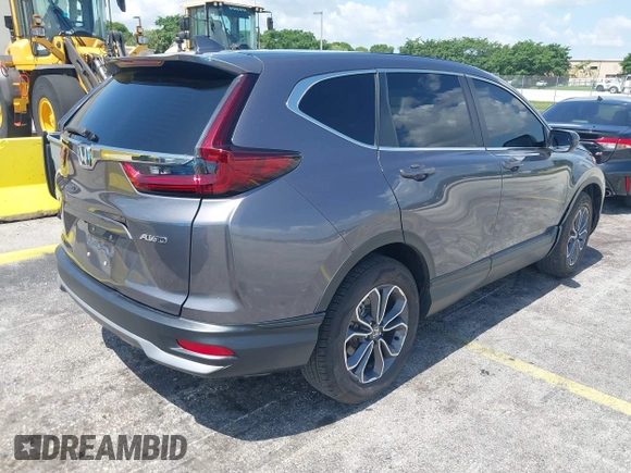 2021 Honda CR-V EX-L with VIN 2HKRW2H84MH673605, listed as a IAAI auction lot 42682648 with 20,178 mi miles and . Bid and sale history available at DreamBid. Image 4.