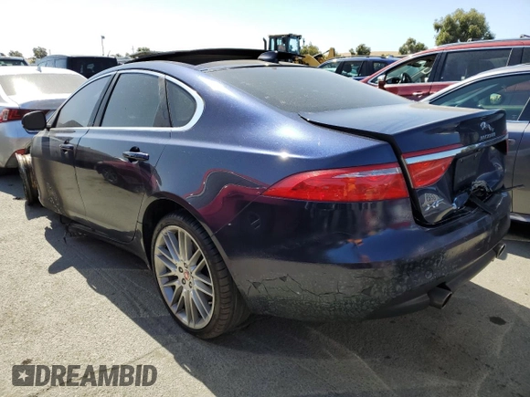 2016 Jaguar XF 35t Prestige with VIN SAJBE4BV0GCY07848, listed as a Copart auction lot 58161004 with Not Provided miles and Non Repairable. Bid and sale history available at carsss.com. Image 2.