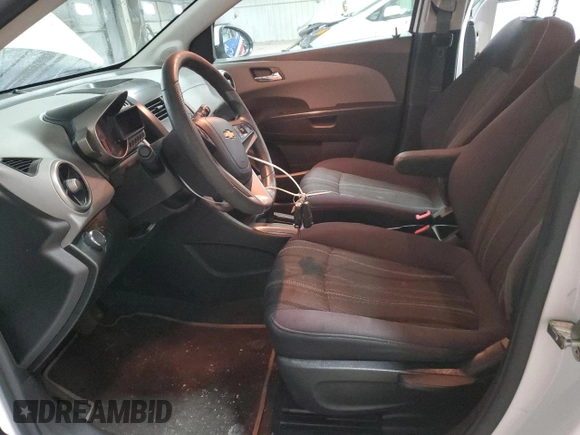 2012 Chevrolet Sonic LT with VIN 1G1JC6SB0C4213341, listed as a Copart auction lot 86681394 with 52,450 mi miles and Salvage Title. Bid and sale history available at carsss.com. Image 7.