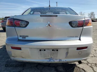 2016 Mitsubishi Lancer SE with VIN JA32V2FW1GU009695, listed as a Copart auction lot 47653375 with 191,030 mi miles and Salvage Title. Bid and sale history available at carsss.com. Image 6.