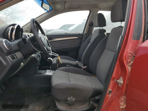 2009 Pontiac G3 with VIN KL2TD66E49B645830, listed as a Copart auction lot 80277234 with NaN miles and Salvage Title. Bid and sale history available at carsss.com. Image 7.