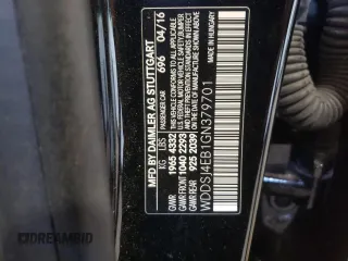 2016 Mercedes-Benz CLA 250 with VIN WDDSJ4EB1GN379701, listed as a Copart auction lot 42636744 with 91,756 mi miles and . Bid and sale history available at DreamBid. Image 12.