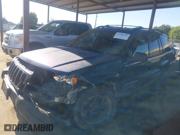 2000 Jeep Grand Cherokee Laredo with VIN 1J4G248SXYC274865, listed as a IAAI auction lot 42542922 with 185,902 mi miles and . Bid and sale history available at DreamBid. Image 17.