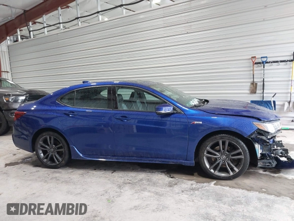 2018 Acura TLX w/A-SPEC Pkg with VIN 19UUB2F68JA006094, listed as a IAAI auction lot 41680053 with 101,959 mi miles. Bid and sale history available at carsss.com. Image 13.