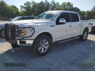 2019 Ford F-150 XL with VIN 1FTEW1E47KKC74342, listed as a Copart auction lot 62807265 with 102,730 mi miles and Salvage title. Bid and sale history available at DreamBid. Image 1.