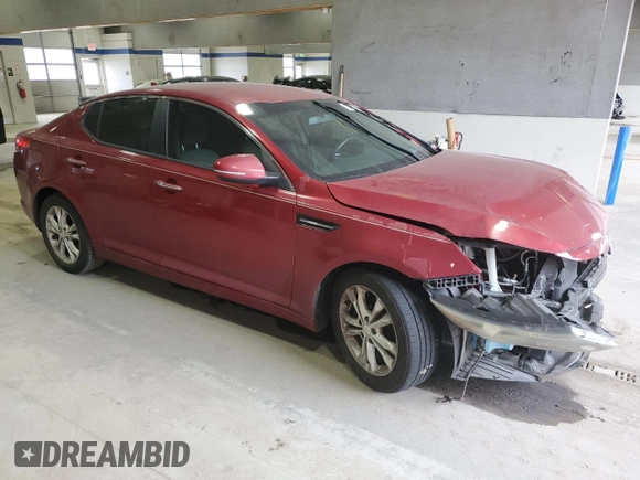 2012 Kia Optima LX with VIN 5XXGM4A73CG078569, listed as a Copart auction lot 49129255 with 157,892 mi miles and Salvage Title. Bid and sale history available at carsss.com. Image 4.