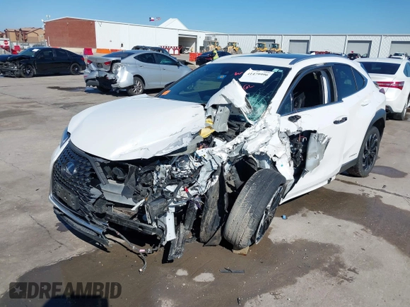 2020 Lexus UX 250h with VIN JTHP9JBH4L2024838, listed as a IAAI auction lot 41479996 with 72,259 mi miles and . Bid and sale history available at DreamBid. Image 17.