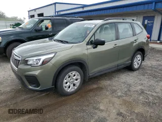 2019 Subaru Forester with VIN JF2SKACC2KH467148, listed as a Copart auction lot 56297455 with 76,706 mi miles and Salvage title. Bid and sale history available at DreamBid. Image 1.