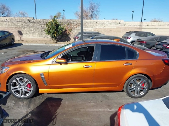 2017 Chevrolet SS with VIN 6G3F25RW6HL301555, listed as a IAAI auction lot 41163274 with NaN miles. Bid and sale history available at carsss.com. Image 15.