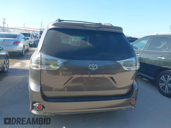 2015 Toyota Sienna SE with VIN 5TDXK3DC3FS684448, listed as a IAAI auction lot 42629958 with 125,645 mi miles and . Bid and sale history available at DreamBid. Image 16.