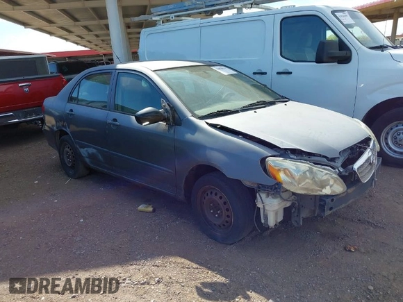 2006 Toyota Corolla CE with VIN 2T1BR32E86C628492, listed as a IAAI auction lot 42070623 with Not Provided miles and . Bid and sale history available at DreamBid. Image 1.