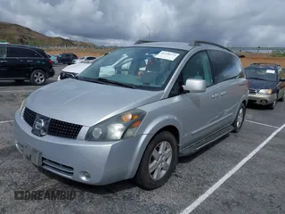 2004 Nissan Quest S z VIN 5N1BV28U84N342118, wystawiony jako IAAI lot #41298573 z przebiegiem Nie podano mil oraz . Historia ofert i sprzedaży dostępna na DreamBid. Obrazek 2.