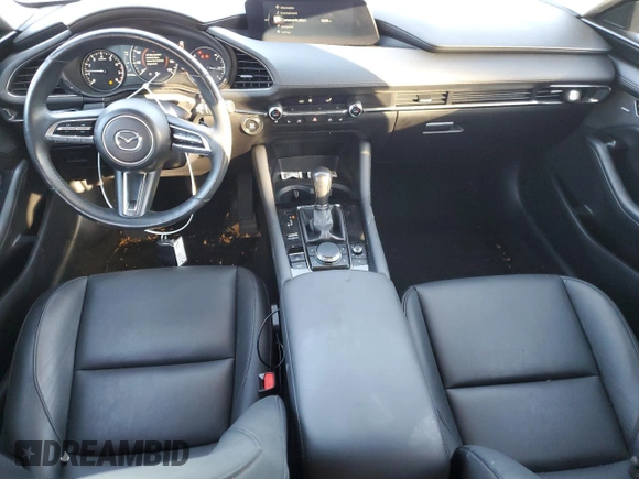 2021 Mazda 3 2.5 Turbo with VIN 3MZBPBAY9MM252687, listed as a Copart auction lot 82180654 with 27,349 mi miles and Salvage Title. Bid and sale history available at DreamBid. Image 8.