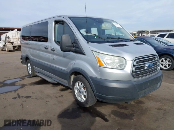 2015 Ford Transit XL z VIN 1FMZK1YMXFKA97523, wystawiony jako IAAI lot #40971108 z przebiegiem 253 712 mil mil oraz . Historia ofert i sprzedaży dostępna na DreamBid. Obrazek 1.