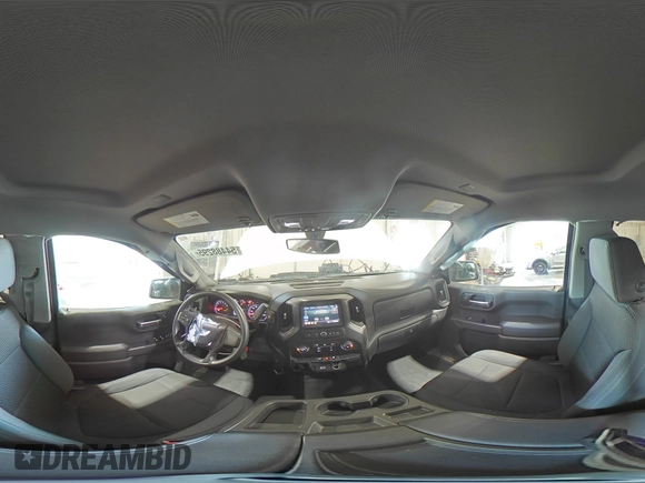 2019 Chevrolet Silverado 1500 Custom with VIN 3GCPYBEH2KG157495, listed as a Copart auction lot 54488295 with 77,899 mi miles and Salvage Title. Bid and sale history available at DreamBid. Image 14.