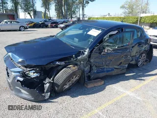 2018 Mazda 3 Sport with VIN 3MZBN1K76JM197424, listed as a IAAI auction lot 41950179 with 150,962 mi miles and . Bid and sale history available at DreamBid. Image 2.