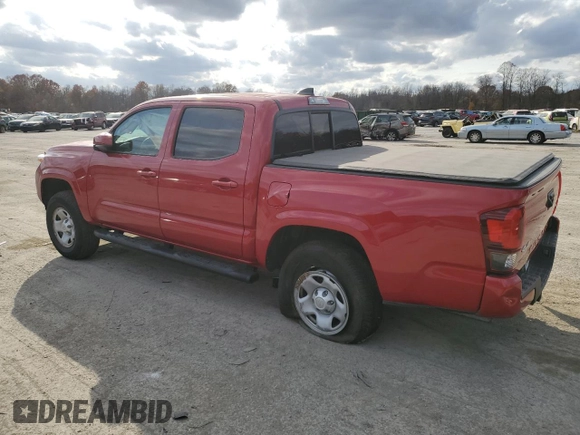 2021 Toyota Tacoma SR with VIN 3TMCZ5AN6MM450099, listed as a Copart auction lot 78671524 with 54,192 mi miles and Salvage title. Bid and sale history available at DreamBid. Image 2.
