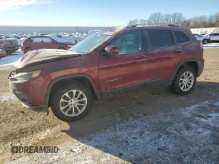 2020 Jeep Cherokee Latitude with VIN 1C4PJMCB3LD651068, listed as a Copart auction lot 87751455 with 72,700 mi miles and Salvage Title. Bid and sale history available at carsss.com. Image 1.