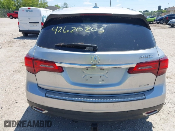 2014 Acura MDX Technology with VIN 5FRYD4H65EB040556, listed as a IAAI auction lot 42620203 with 178,791 mi miles and . Bid and sale history available at DreamBid. Image 16.