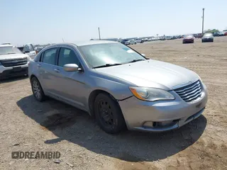 2013 Chrysler 200 LX with VIN 1C3CCBAG2DN767678, listed as a IAAI auction lot 41801847 with 155,863 mi miles. Bid and sale history available at carsss.com. Image 1.