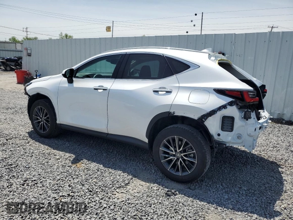 2022 Lexus NX 250 z VIN 2T2ADCEZ6NC001776, wystawiony jako Copart lot #57554935 z przebiegiem 16 486 mil mil oraz Szkoda całkowita • Salvage title. Historia ofert i sprzedaży dostępna na DreamBid. Obrazek 2.