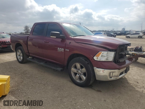 2019 Ram 1500 Classic Lone Star with VIN 1C6RR6LT2KS573700, listed as a Copart auction lot 44030265 with 87,115 mi miles and Salvage Title. Bid and sale history available at carsss.com. Image 4.