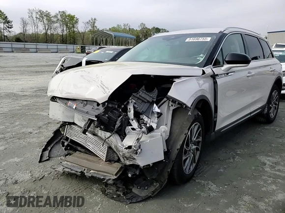 2021 Lincoln Corsair Standard z VIN 5LMCJ1C99MUL00847, wystawiony jako Copart lot #51696755 z przebiegiem 41 013 mil mil oraz Szkoda całkowita • Salvage title. Historia ofert i sprzedaży dostępna na DreamBid. Obrazek 12.