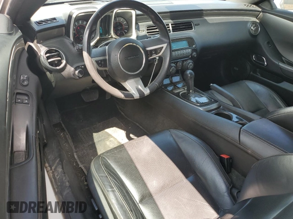 2011 Chevrolet Camaro 2LT with VIN 2G1FC1ED4B9103796, listed as a Copart auction lot 58088565 with 125,916 mi miles and Salvage title. Bid and sale history available at DreamBid. Image 8.