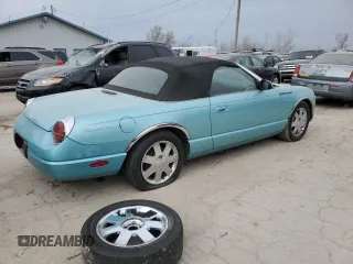 2002 Ford Thunderbird Hardtop Premium with VIN 1FAHP60A62Y117960, listed as a Copart auction lot 82361264 with Not Provided miles and Salvage Title. Bid and sale history available at DreamBid. Image 3.