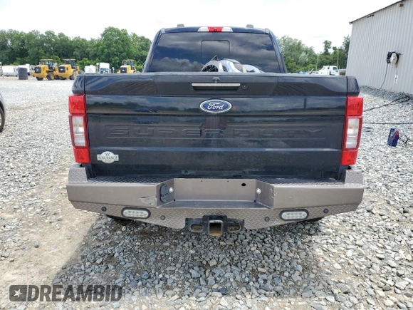 2020 Ford F-350 XL with VIN 1FT8W3BT5LEE35808, listed as a Copart auction lot 59862375 with 157,198 mi miles and Salvage title. Bid and sale history available at DreamBid. Image 6.